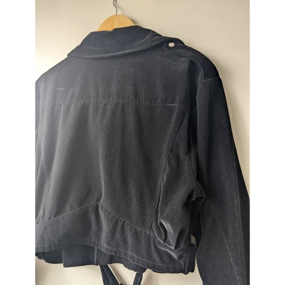 Vintage Velvet Moto Jacket - Picture 4 of 5